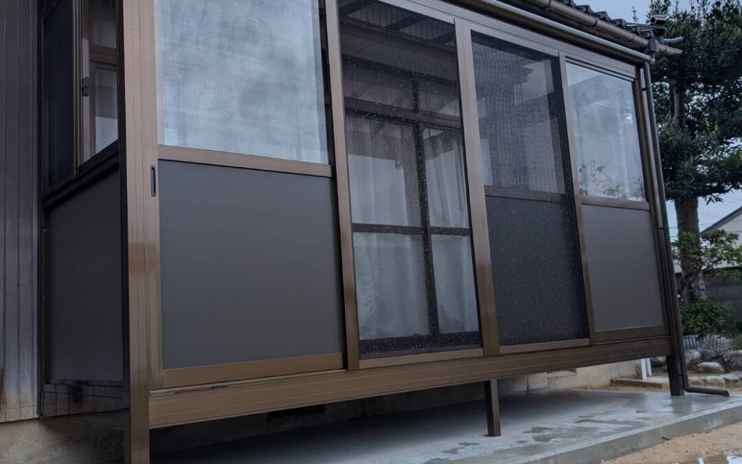 サンルーム施工いたしました！